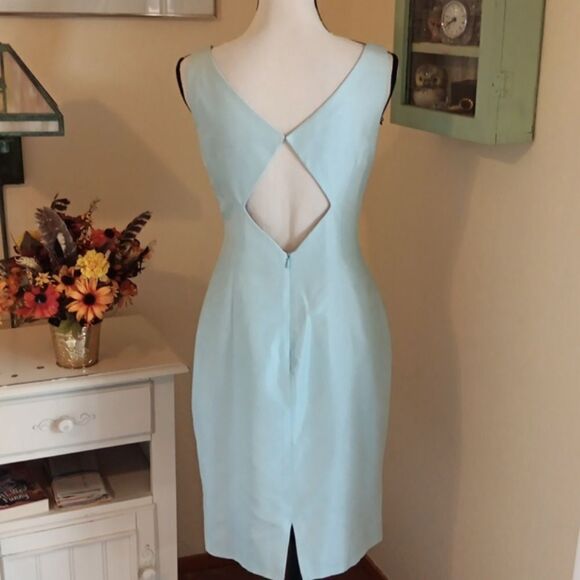 Laundry by Shelli Segal Silk Sheath Dress - Picture 9 of 14